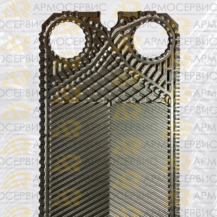 ПЛАСТИНА AISI 316L 0,7 мм H 2H для АЛЬФА ЛАВАЛЬ M10M